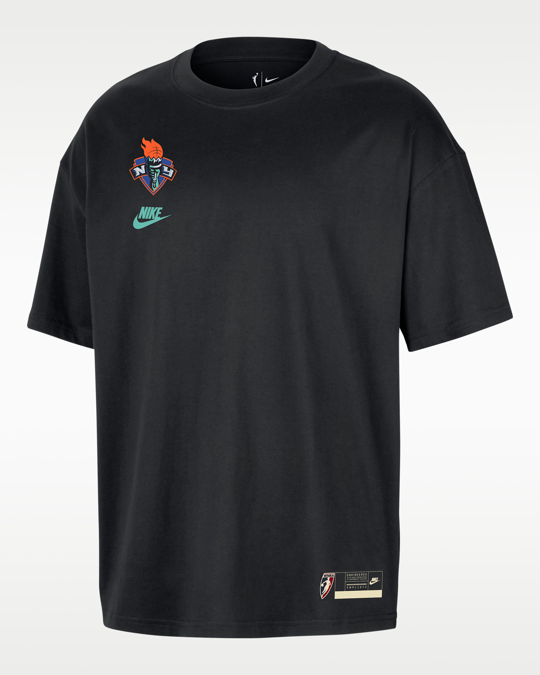New York Liberty Court Origins Nike T-Shirt. Nike.com